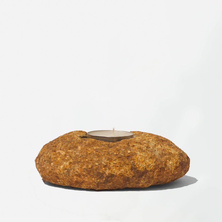 Boulder Tea Light Holder