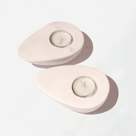 Avocado Marble Tea light Holder