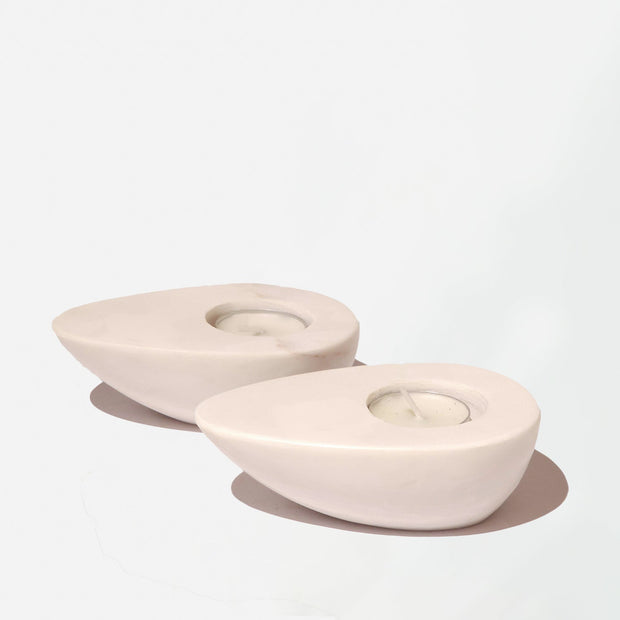 Avocado Marble Tea light Holder