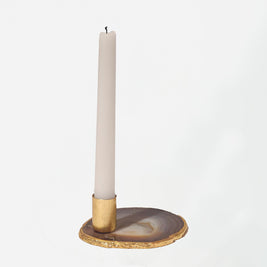 Semi Precious Candle Holder