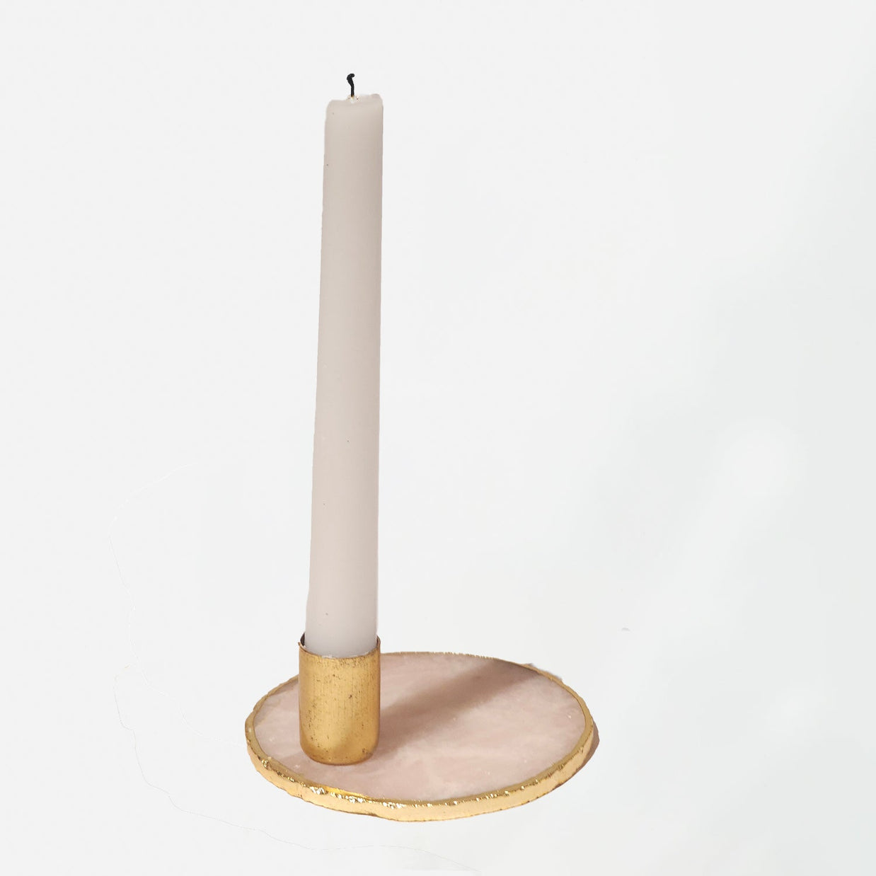 Semi Precious Candle Holder