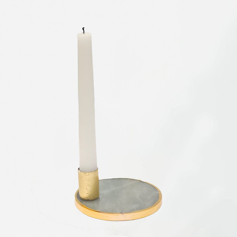 Semi Precious Candle Holder