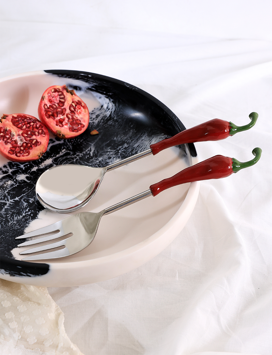 Pepper Pop Salad Serving Set