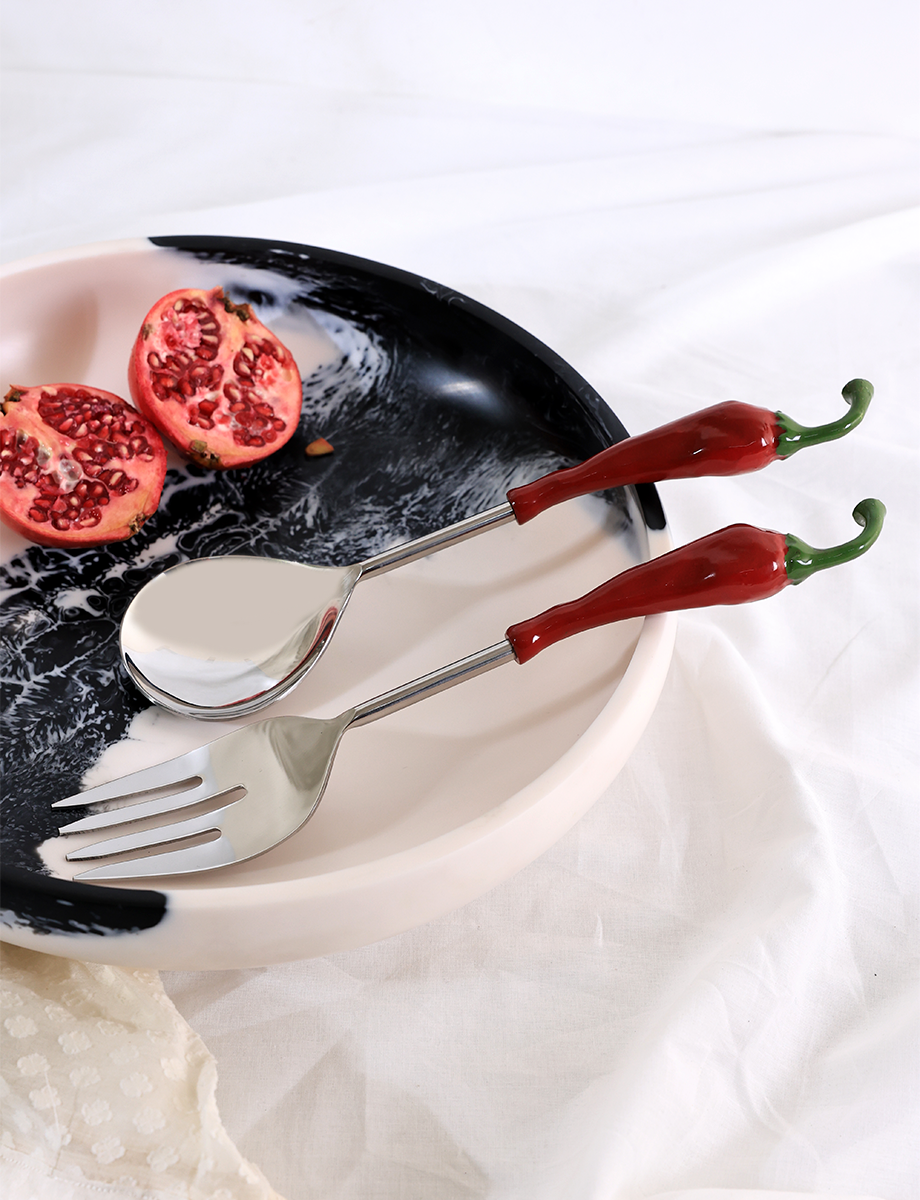 Pepper Pop Salad Serving Set