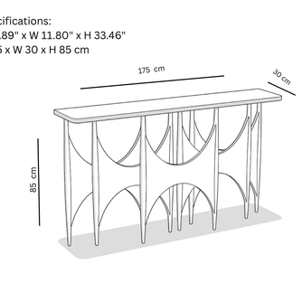 Phalanx Console Table