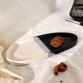 Yin Yang Sculptural Platter