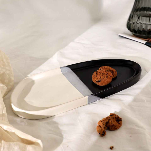 Yin Yang Sculptural Platter