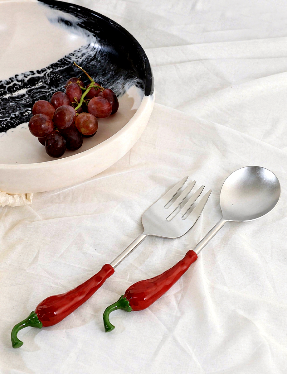 Pepper Pop Salad Serving Set
