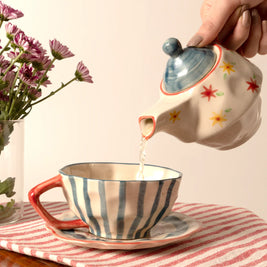 Rangoli- Tea Set for One