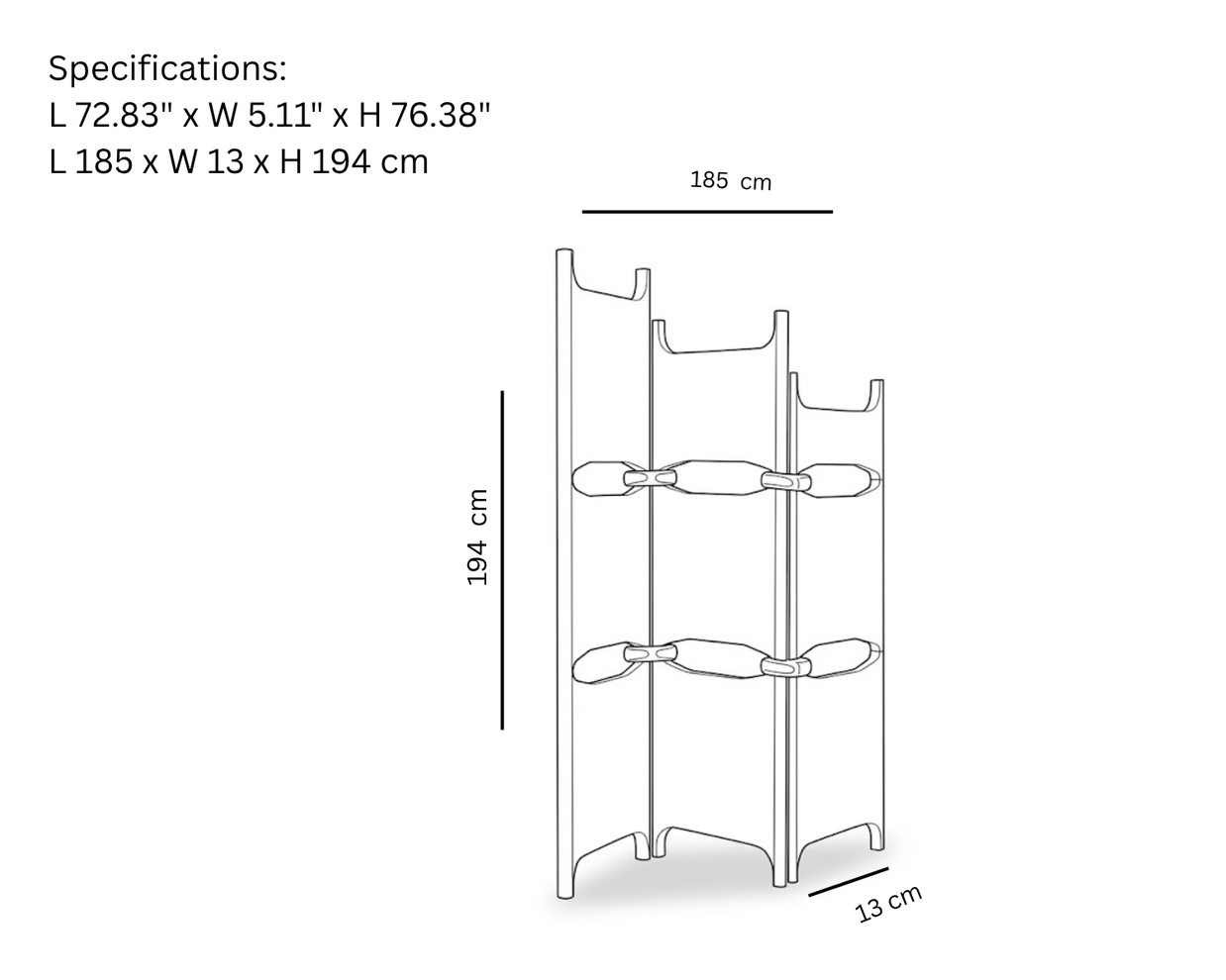 Tri-Fold Partition