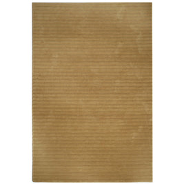 S C U L P T E D - C O R D U O Y luxury handmade rug by Cherom, beige New Zealand wool, modern contemporary design.