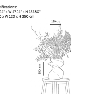 Twisted Contour Vase