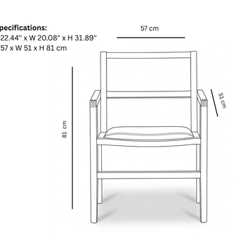 Square Arm Chair