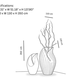 Gyro Vase (Set of 2)