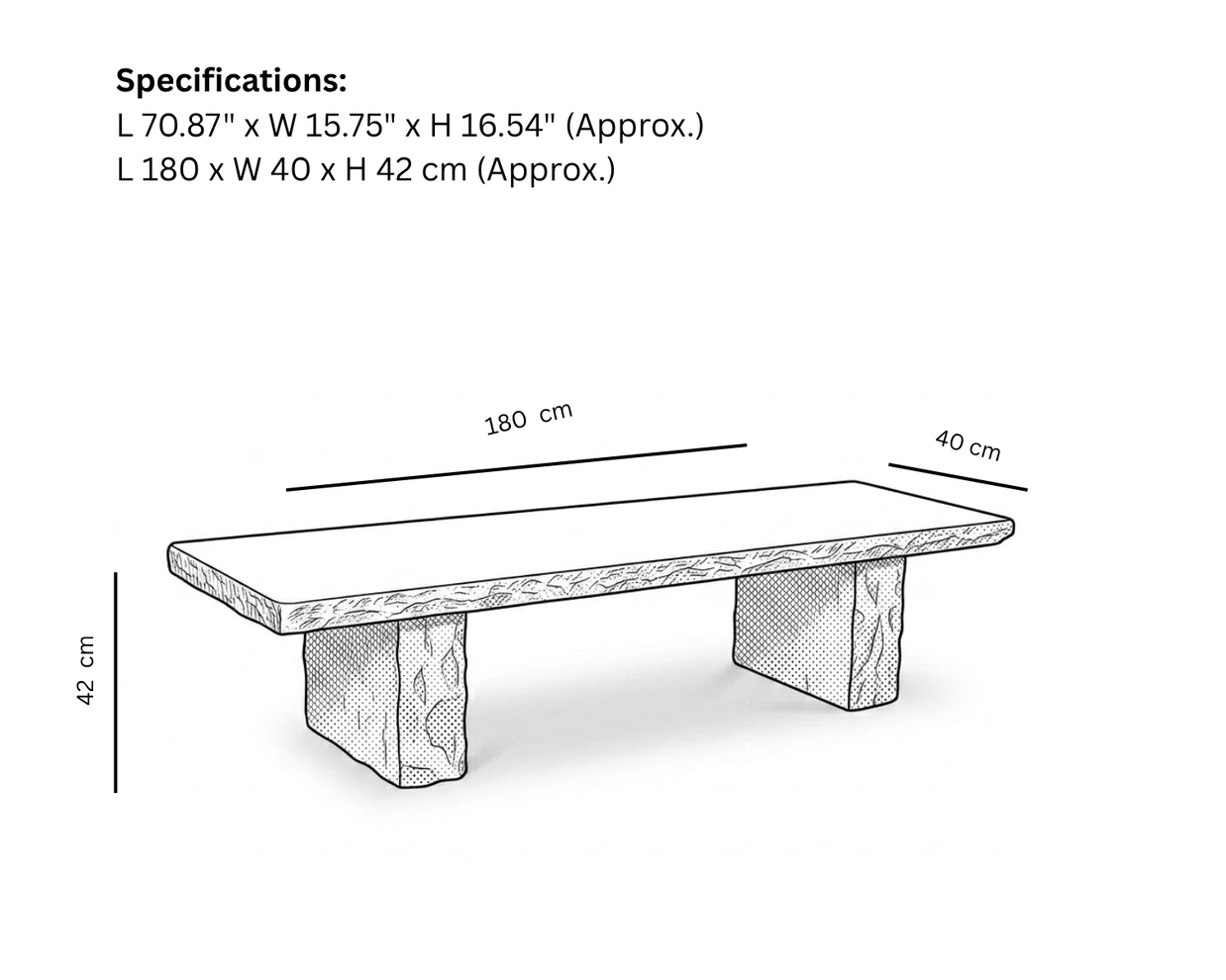 Volcanic Bench