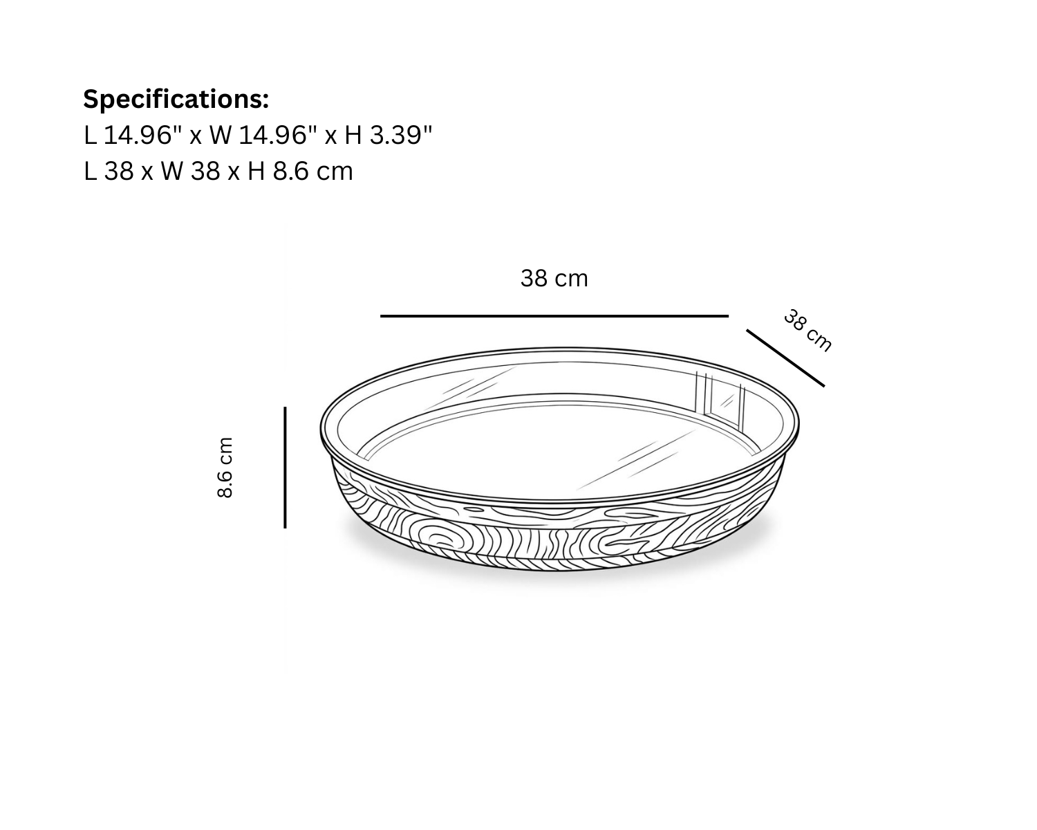 Sola Round Mirror Box