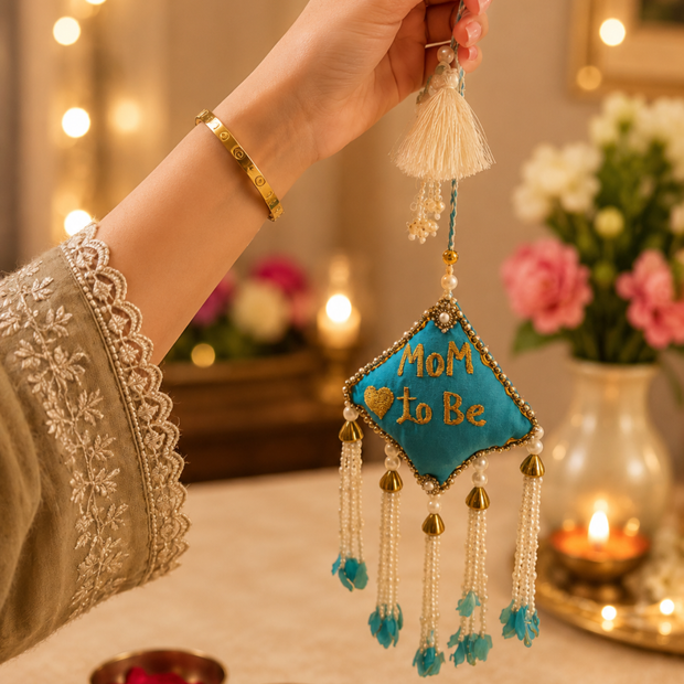 Artecasa Mom To Be Rakhi Hamper | Premium Raksha Bandhan Gift with Mom To Be Rakhi - https://artecasa.in/