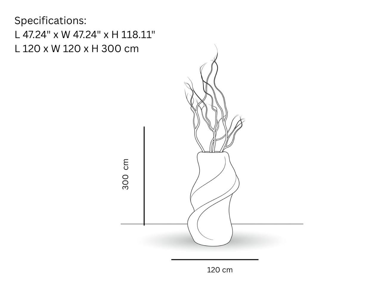 Swirl Vase