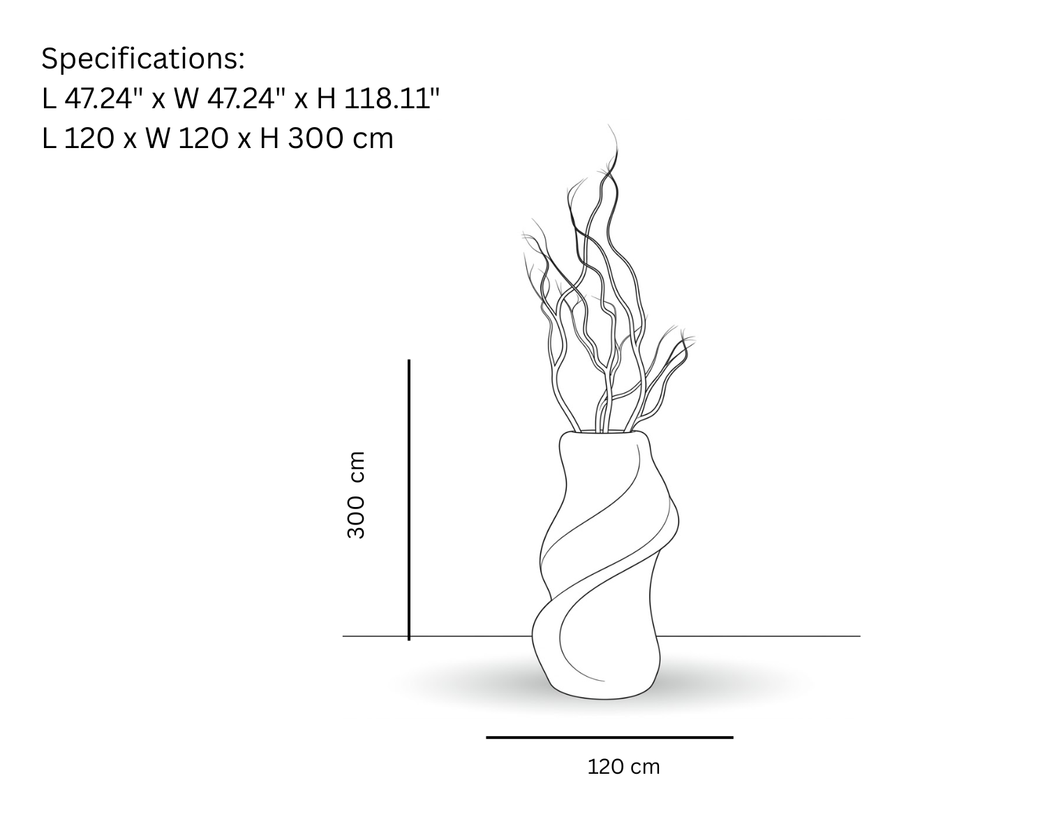 Swirl Vase