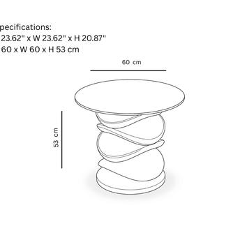 Parabolaire End Table