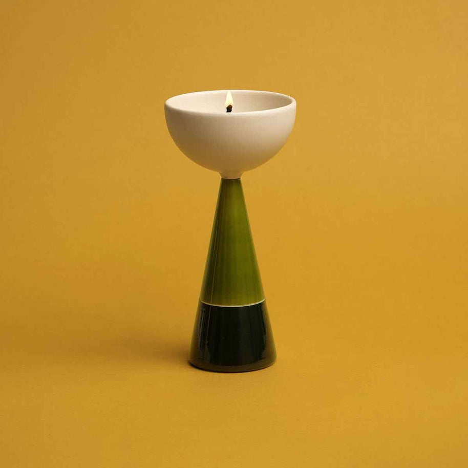 Love & Light Pop : Oil Lamps [Block Green]