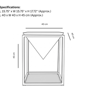 Pyramid Side Table