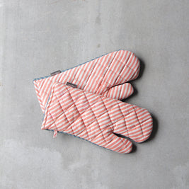BASIK POP - MITTEN - TEAL/CORAL