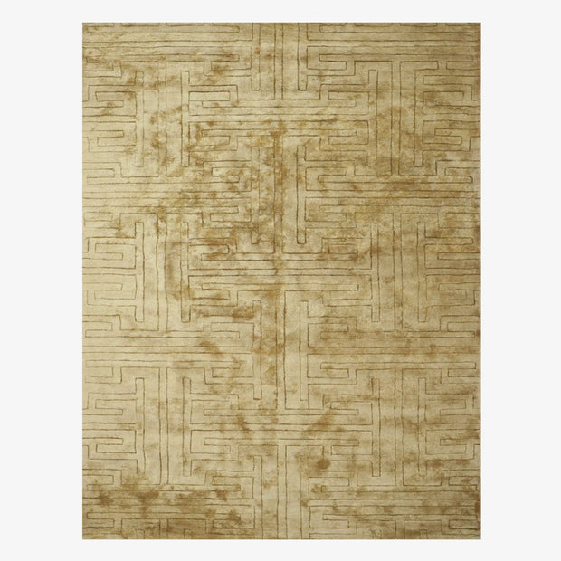 Venecia Gold Silk Rug