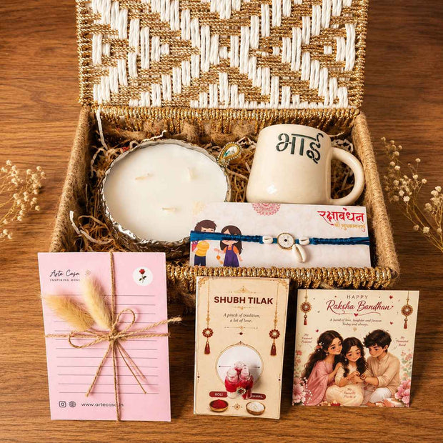 Artecasa Forever Bhai Celebration Hamper | Premium Rakhi Gift Hamper