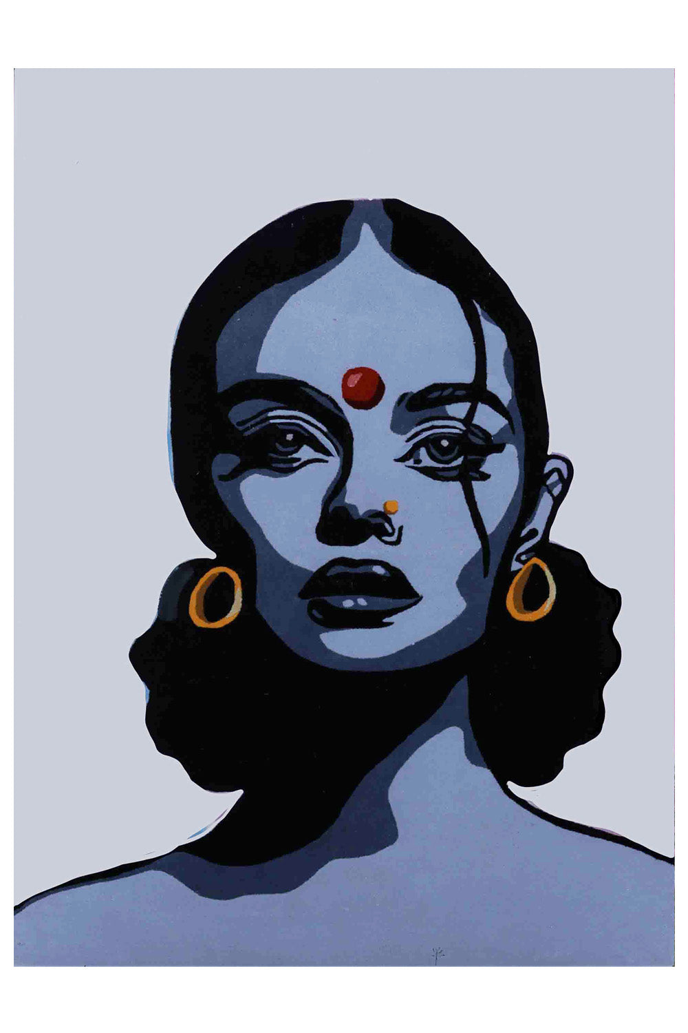 Hathor Black & White NZ Wool bamboo silk 4x6 feet Rectangle Rug - I MEAN DESIGN