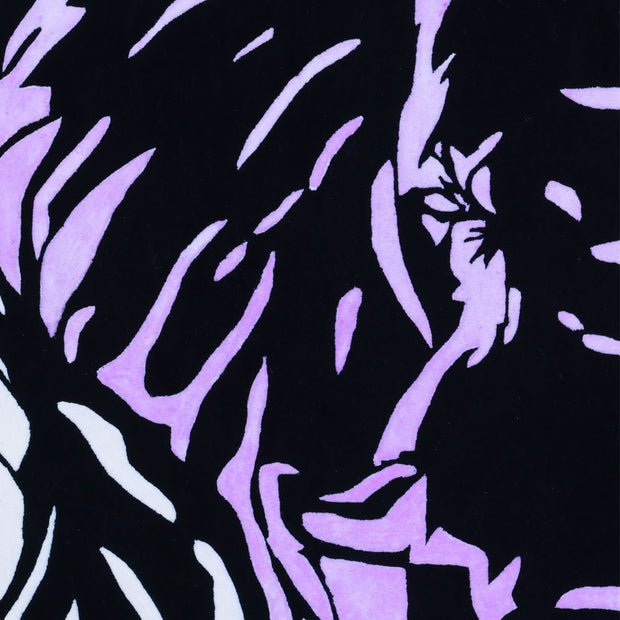 Tusker Black & White NZ Wool 5x5 feet Square Rug - I MEAN DESIGN