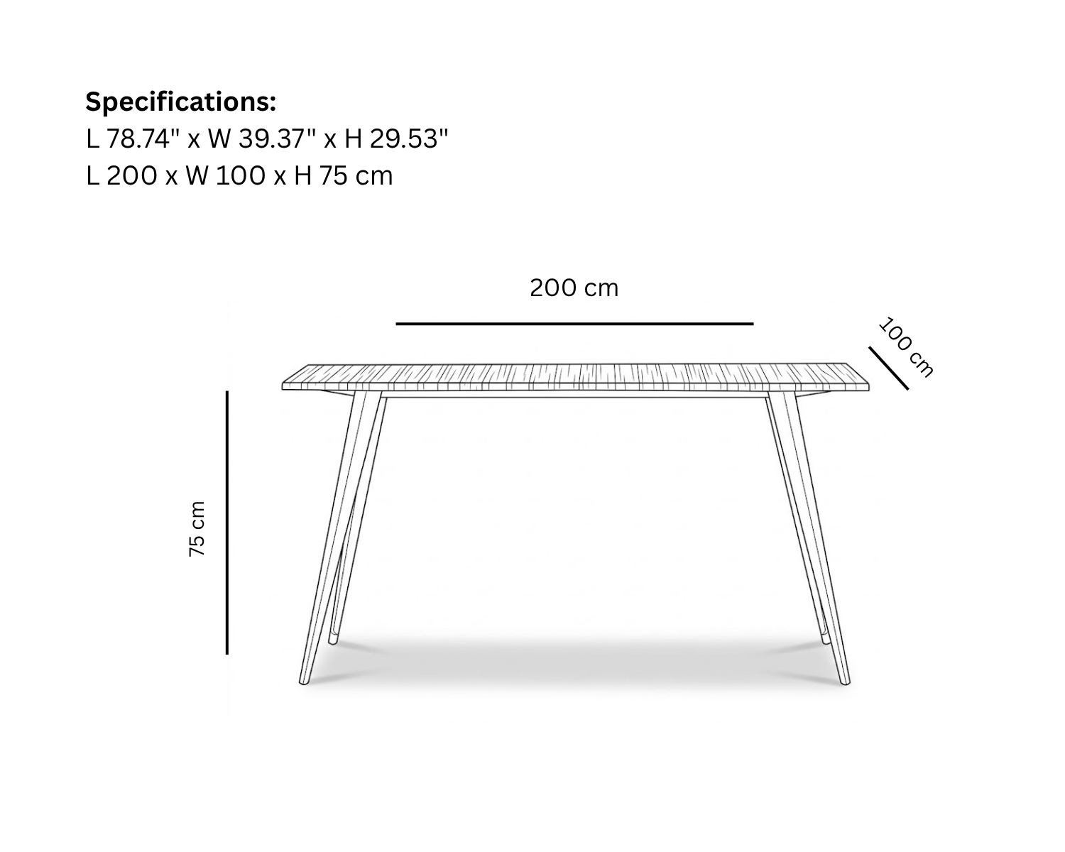 Soho Table Rectangular