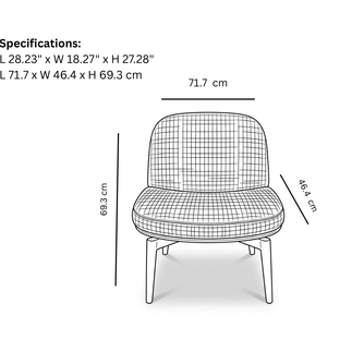 Shelf Single Seater Chair