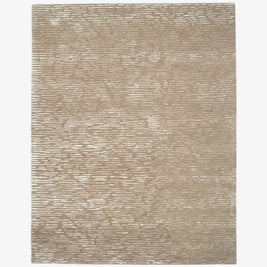 Cabella Wool & Silk Rug / Latte
