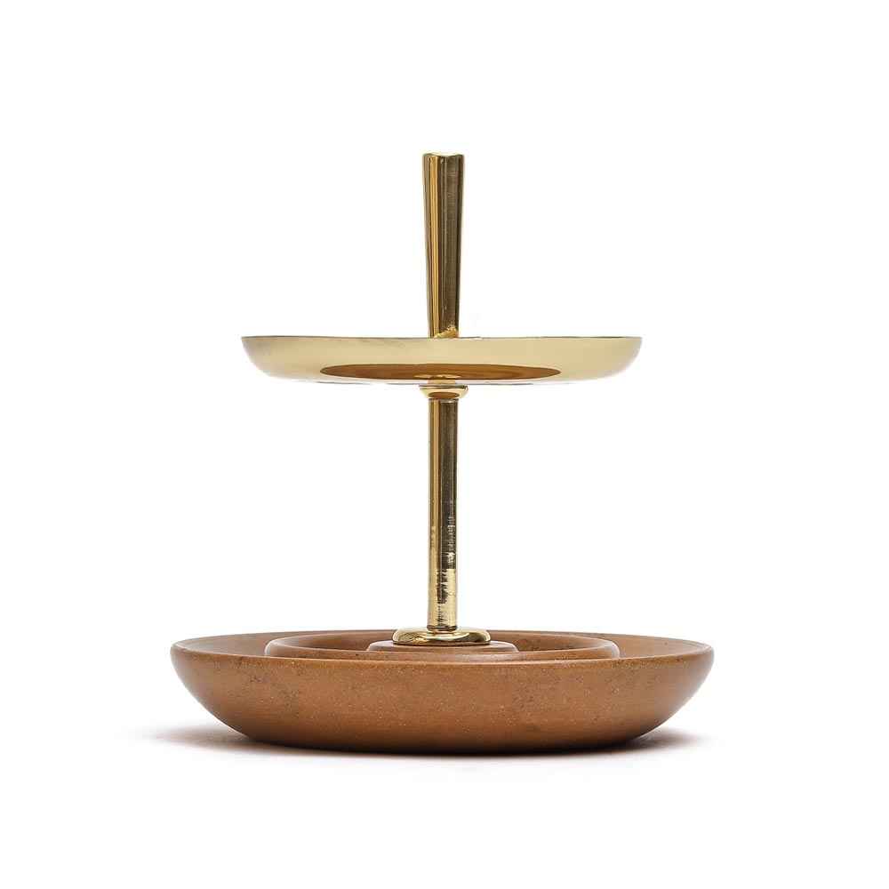 Bau Pen Stand - Tan yellow