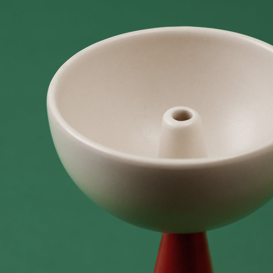 UT Pop - Oil Lamp - Tall [Block Red] - I MEAN DESIGN