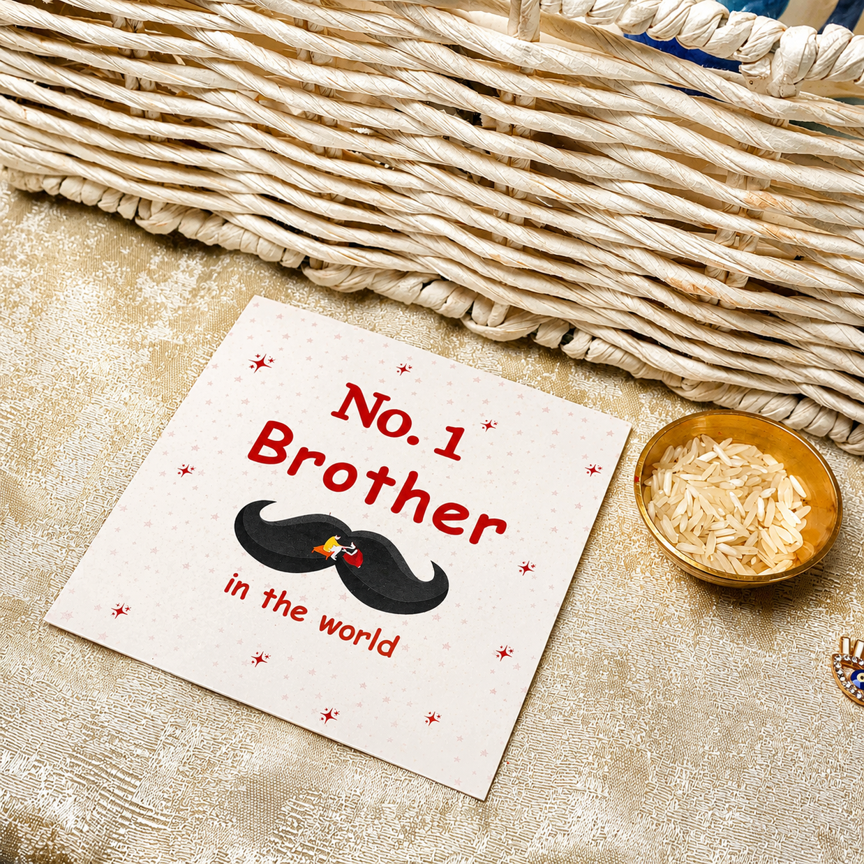 Artecasa Heartfelt Sibling Love Rakhi Hamper - https://artecasa.in/