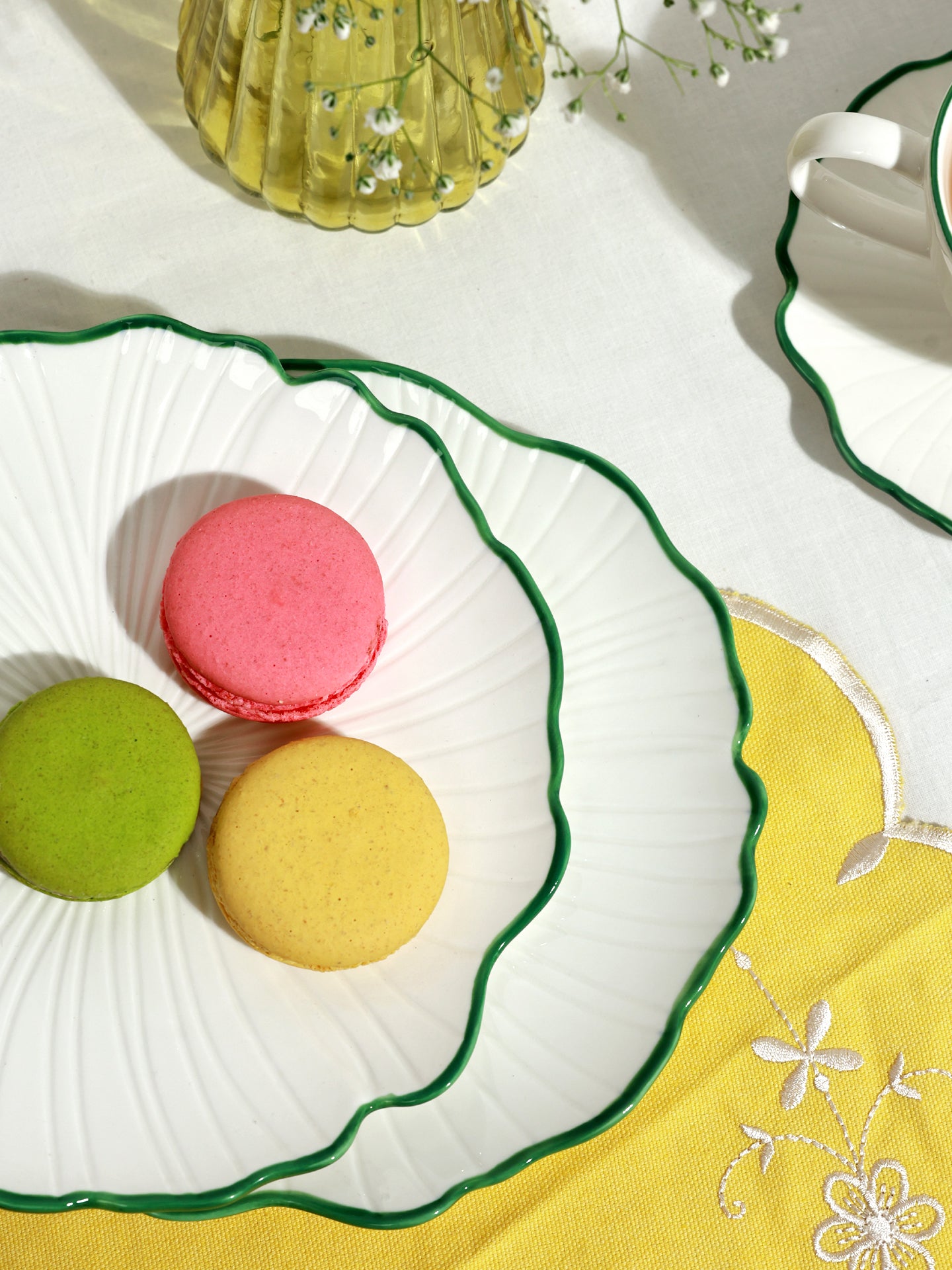 Edge of Evergreen Quarter Plate - Set of 4