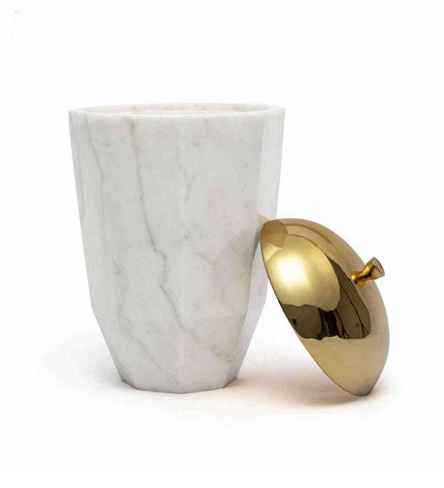 Facet Canisters - Set of Two