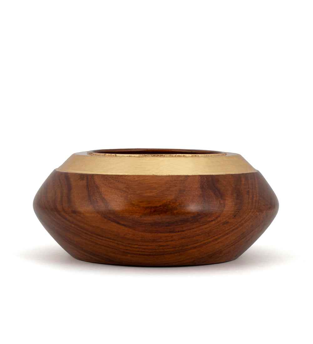 Rosewood Gold Bowl - Small