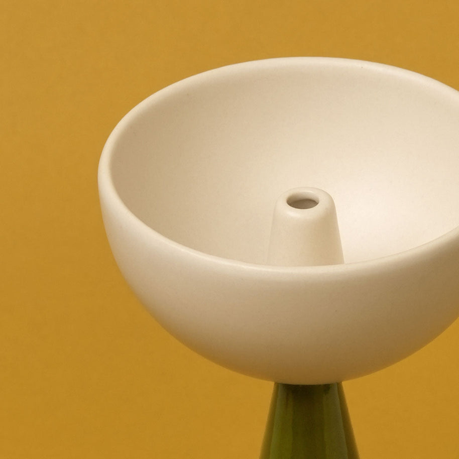 UT Pop - Oil Lamp - Tall [Block Green] - I MEAN DESIGN