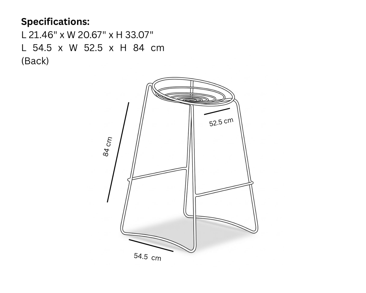 Orbit Bar Stool