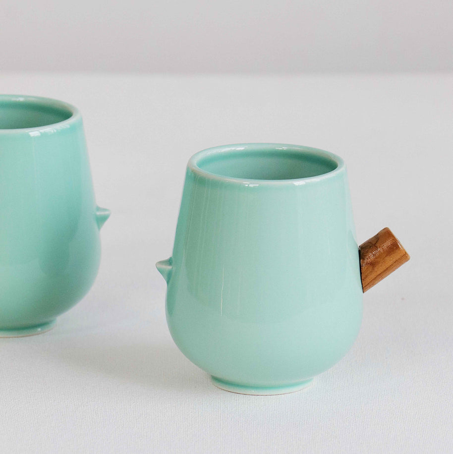 Urban Tweeter Glasses [Turquoise] x2