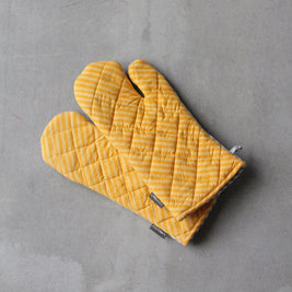 BASIK POP - MITTEN - BLUE/RUST