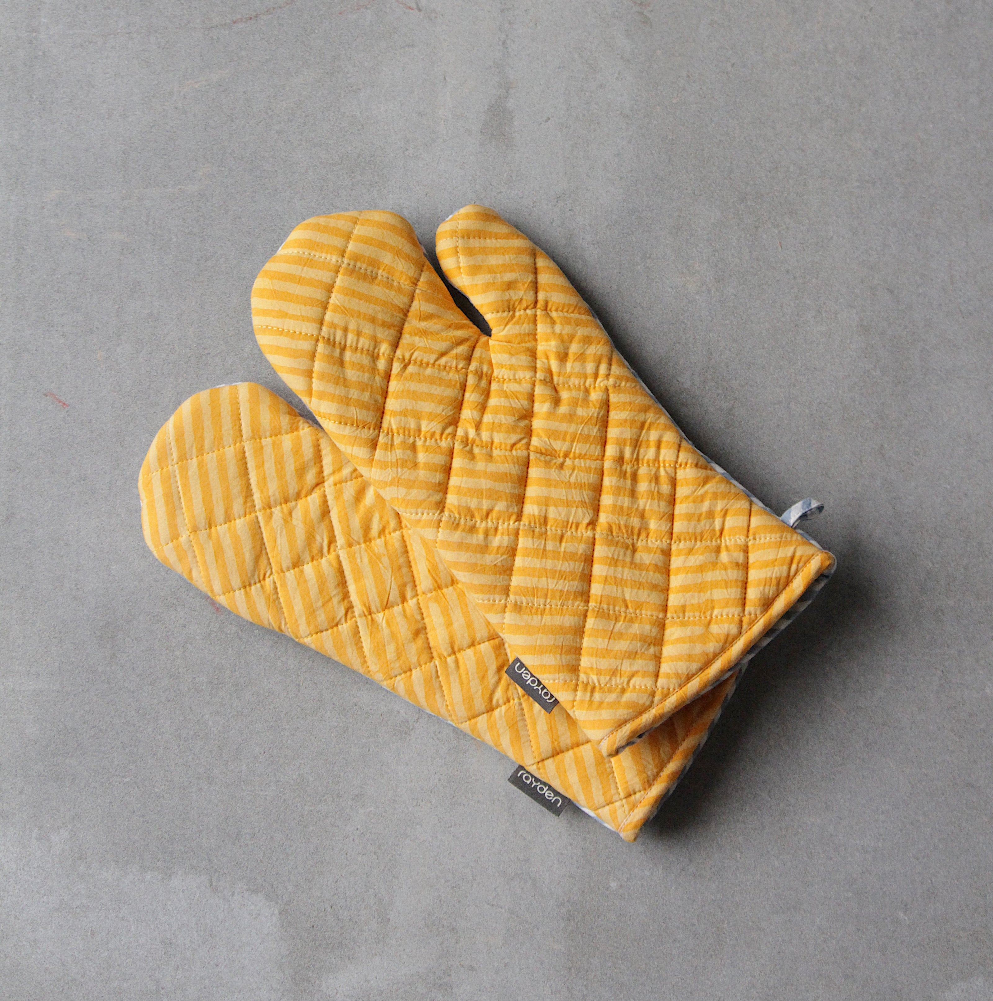 BASIK POP - MITTEN - BLUE/RUST