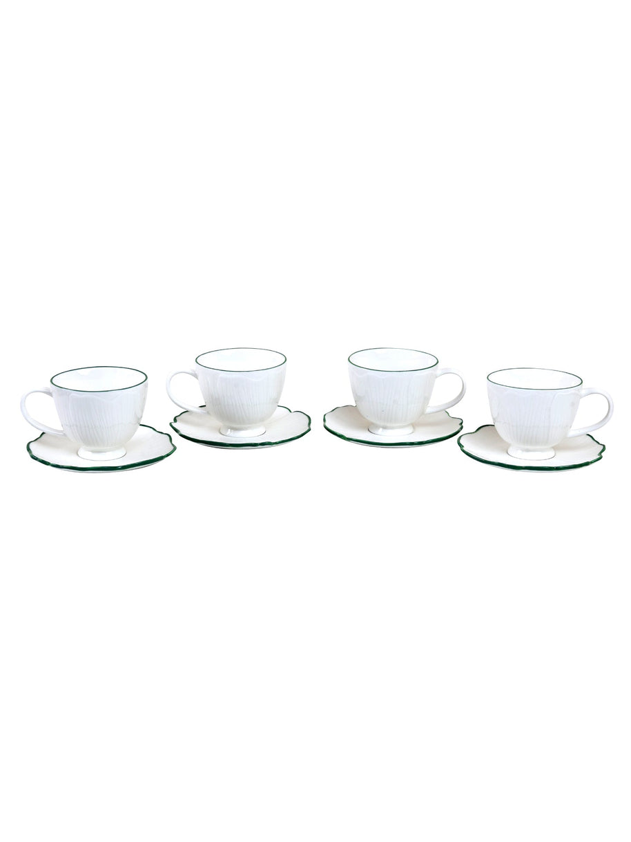Edge of Evergreen Tea Set of 4