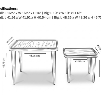 Basic Pair Nesting Tables