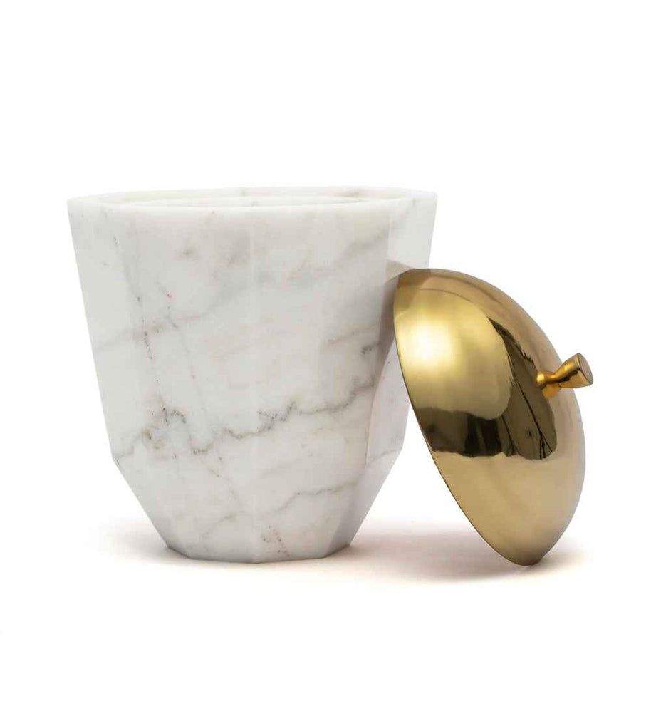 Facet Canisters - Set of Two