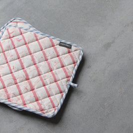 BASIK POP - POT HOLDER - CORAL [Set of 2]