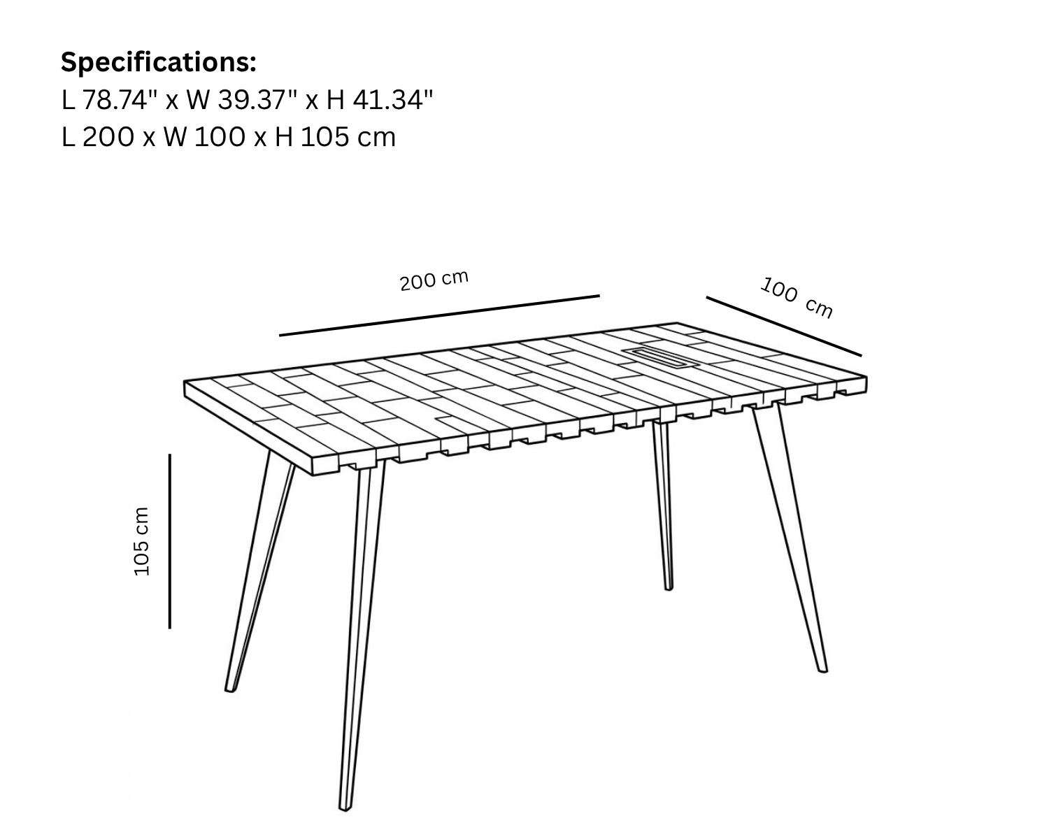 Mill Table High